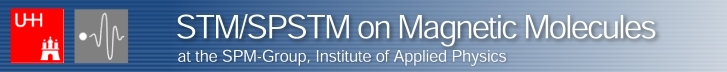 Logo STM/SPSTM on Magnetic Molecules, SPM-Group, Institute of Applied Physics, Hamburg